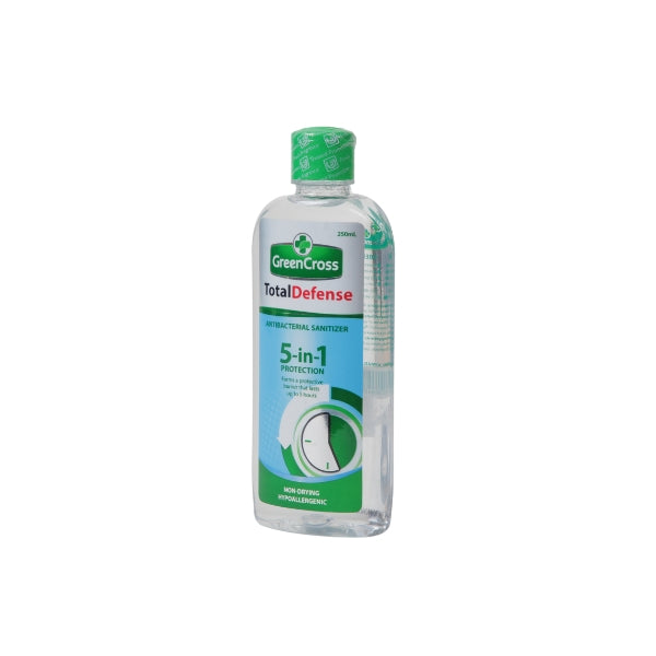 GREEN CROSS 250ml Total Defense Antibacterial Sanitizer
