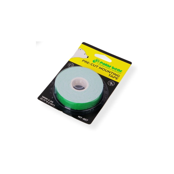 POLAR BEAR Pre-Cut Mounting Tape (MT807)