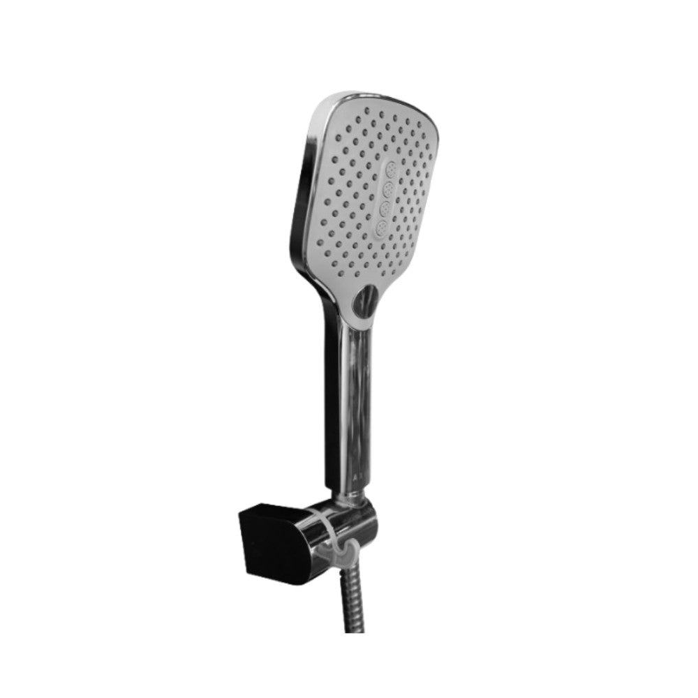 AXIS 3-Setting Square Hand Shower Kit Chrome