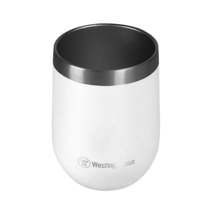 WESTINGHOUSE 12oz Stainless Steel Vacuum Insulated Tumbler - White