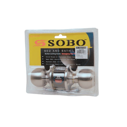 SOBO Privacy Lockset Bed and Bath (587SS)
