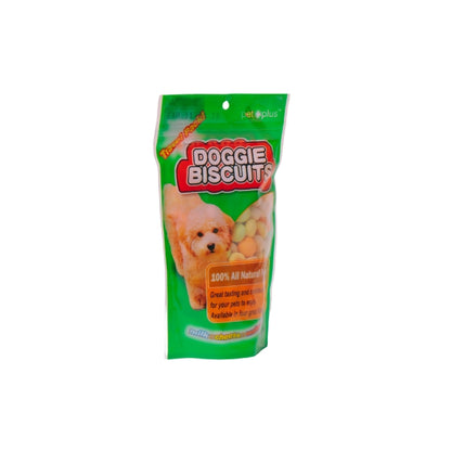 PET PLUS 80g Travel Pack Doggie Biscuits - Round