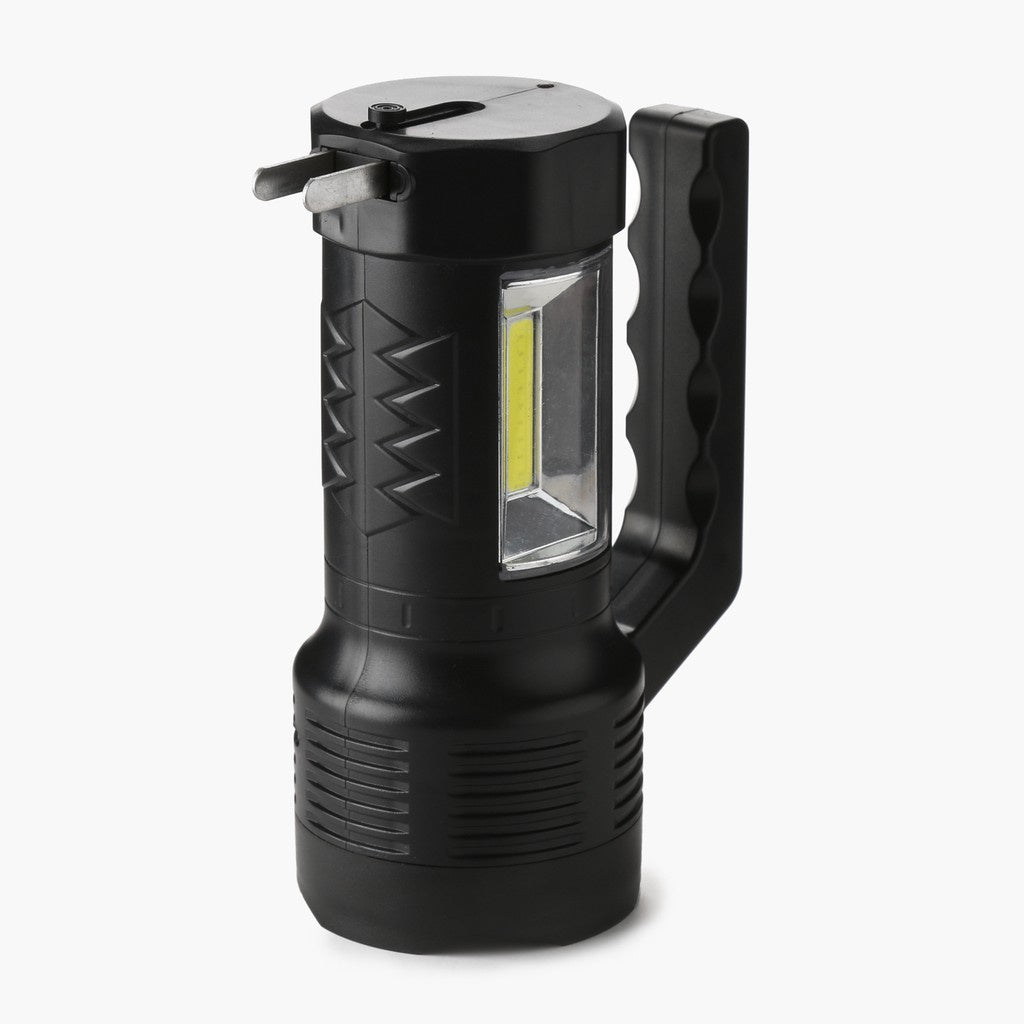 AKARI Rechargeable LED Flashlight + Side Lantern (ARFL-K7788)