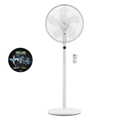ASAHI Stand Fan DC Motor - White (DC-6082)