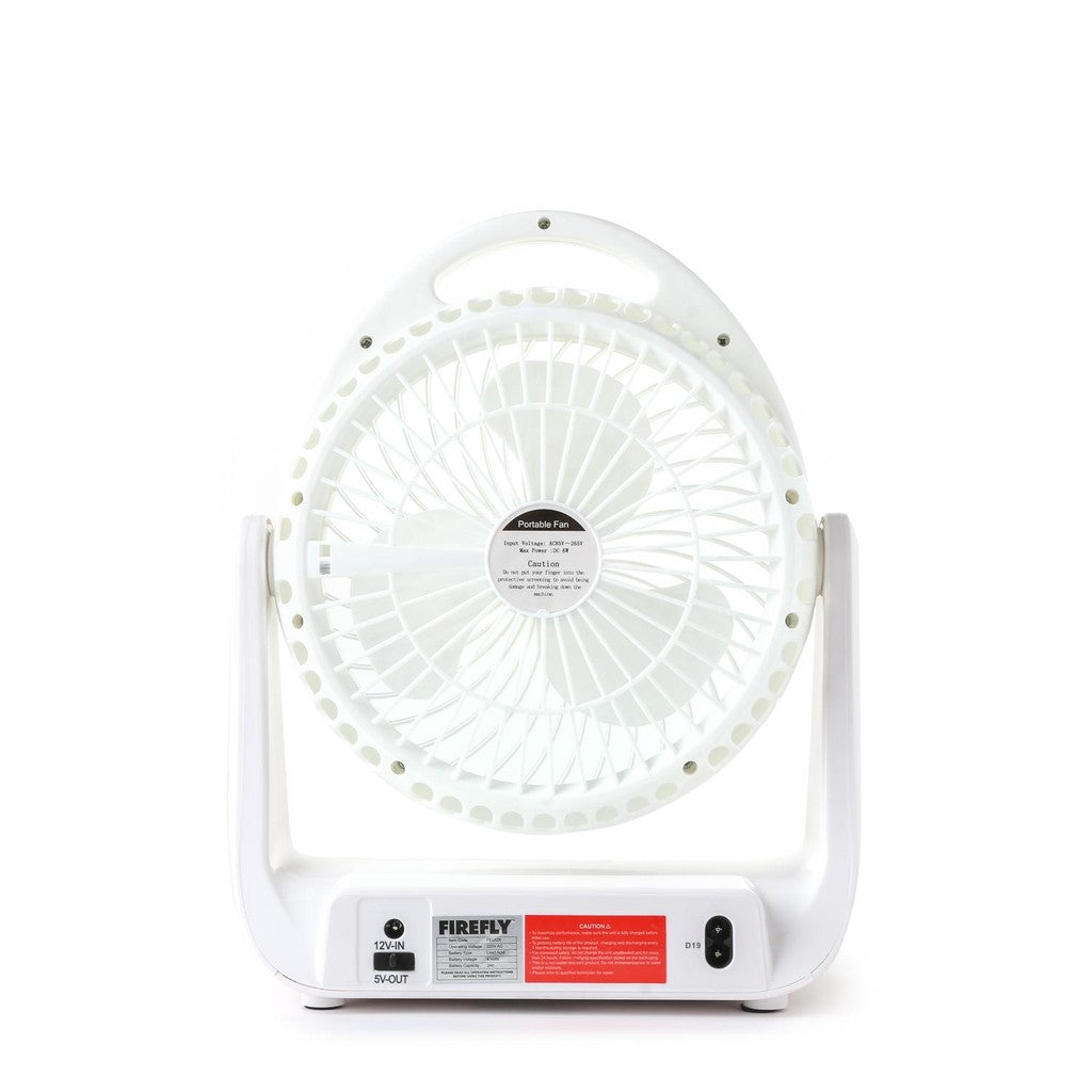 FIREFLY 5.5" Rechargeable Blade Fan With Night Light (FEL628)