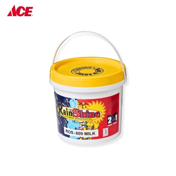 RAIN OR SHINE 4L Elastomeric Waterproofing - Milk (ROS-809)