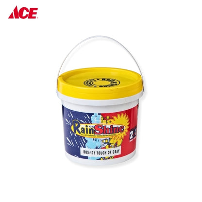 RAIN OR SHINE 4L Elastomeric Waterproofing Paint - Touch of Gray (ROS-171)