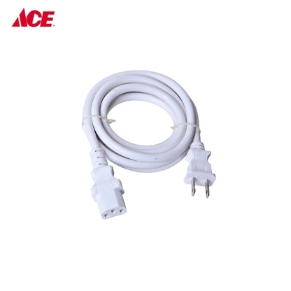 CYBERTEC 2m  Heavy Duty Appliance Cord - White