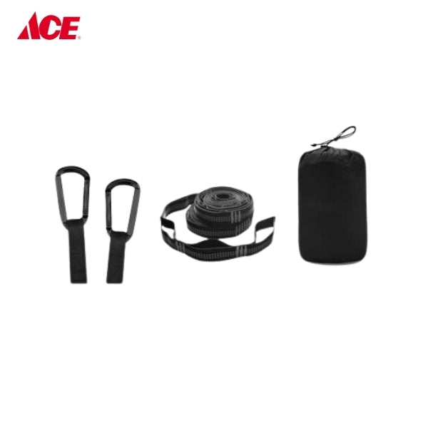 HOMER Hammock Set with Bag - Black (HOMKHMBKSB1)