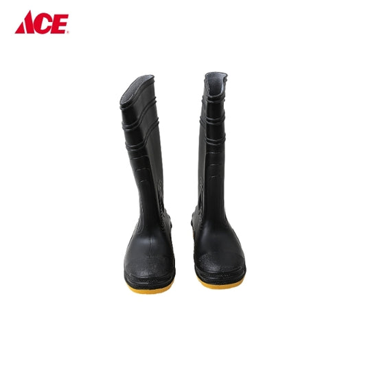SUPER TUFF 9" Steel Toe Safety Boots - Black (SB-888)