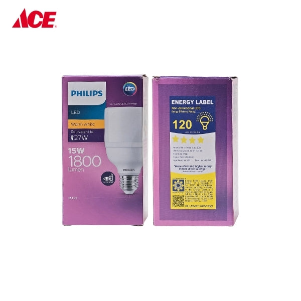PHILIPS 15W LED Warm White (E27 3000K 230V 1CT/12APR)