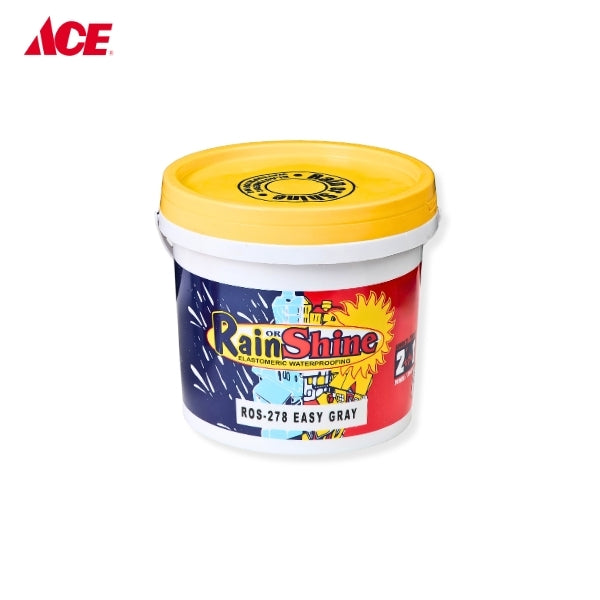 RAIN OR SHINE 4L Elastomeric Waterproofing - Easy Gray (ROS-278)