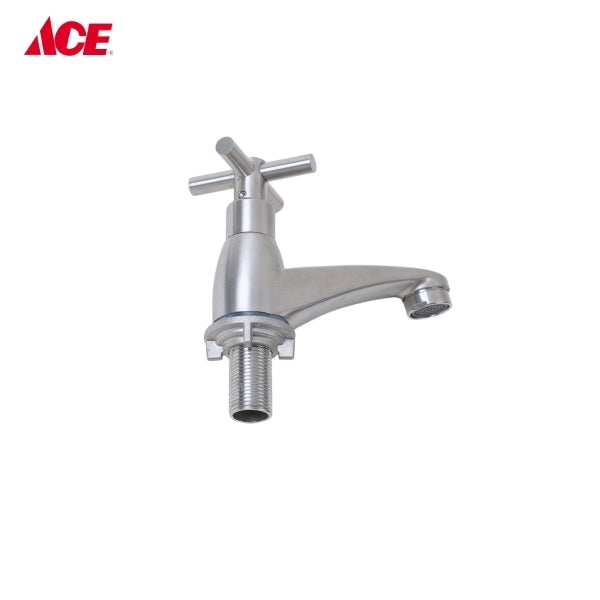 ROSCO Lavatory Faucet – Cross Handle Stainless Steel (RO-1847)