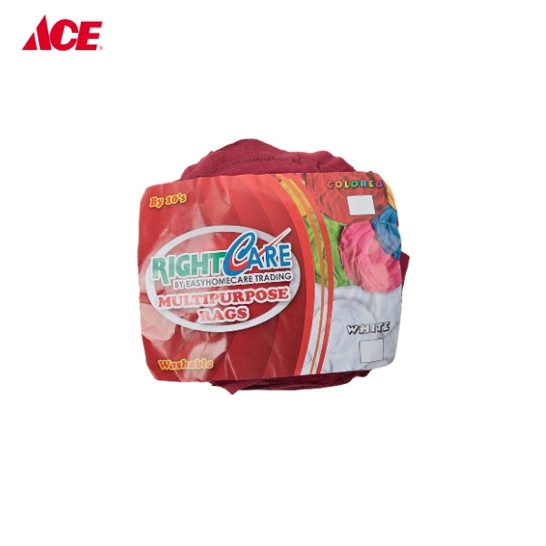 RIGHT CARE Multi-Purpose Rags - 10’s/Pack