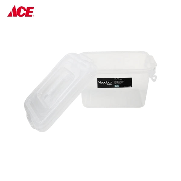 MEGABOX 6.5L Plastic Storage and Organizer Box Carri-Mi Collection - Transparent (MG636)