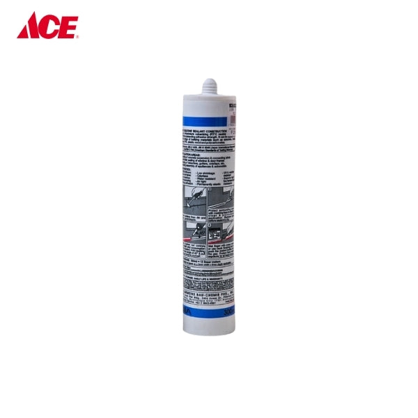 ABC 300ml Construction Grade Silicone Sealant - Light Gray