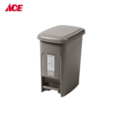 MEGABOX 9L Neutralist Slim Step Bin - STone Gray (MG710)