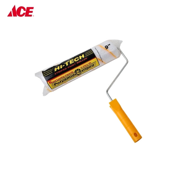 HI-TECH 9" Striped Paint Roller with Handle (H9)