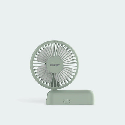 FIREFLY 2-In-1 Rechargeable Handy Fan FEL816G Green