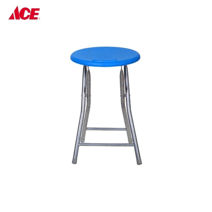 MODERN LIFESTYLE Round Folding Stool - Blue (ML20015R)