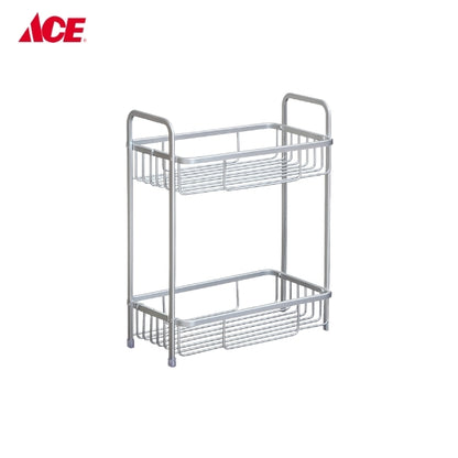 CASCADE 2-Layer Aluminum Storage Rack (29x19x39cm)
