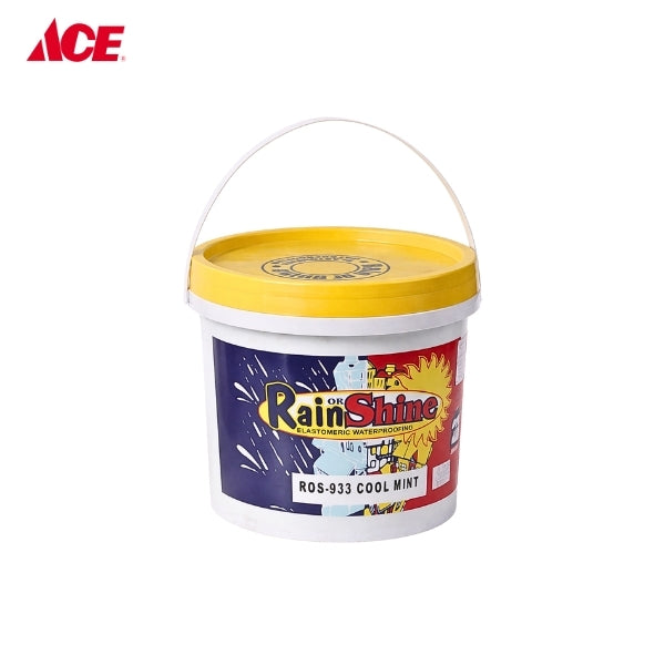 RAIN OR SHINE 4L Elastomeric Waterproofing - Cool Mint (ROS-933)