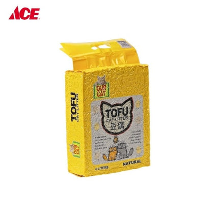 OUR CAT 6L Tofu Cat Litter - Natural