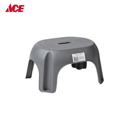 MODERN LIFESTYLE Oval Laundry Stool - Gray (ML0038)