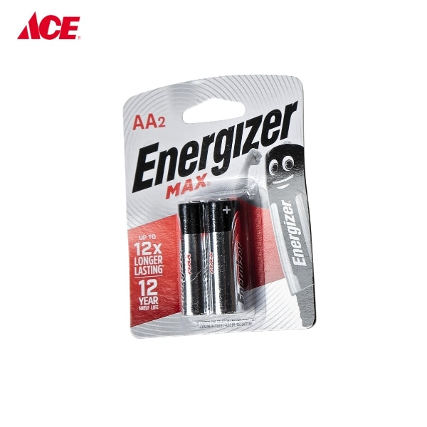 ENERGIZER Max AA Battery 2's/pk (E91MAXBP2)