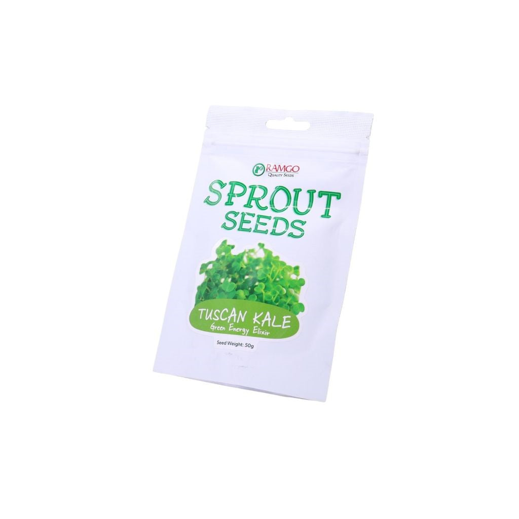 RAMGO Sprout Seeds Kale Tuscan Green
