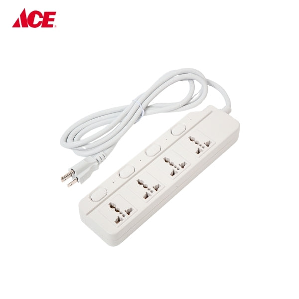 OMNI Extension Cord Set With Ind. Switch 4Gang WED-340-PK