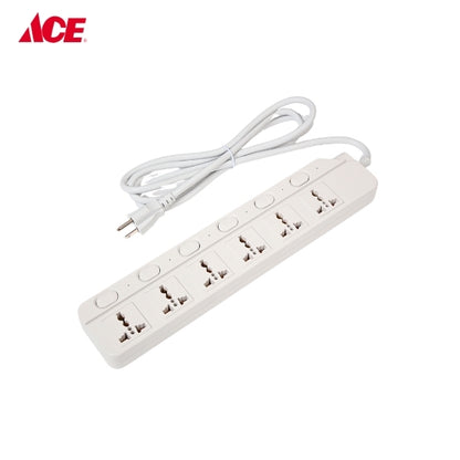 OMNI Extension Cord Set With Ind Switch 6-Gang WED-360-PK