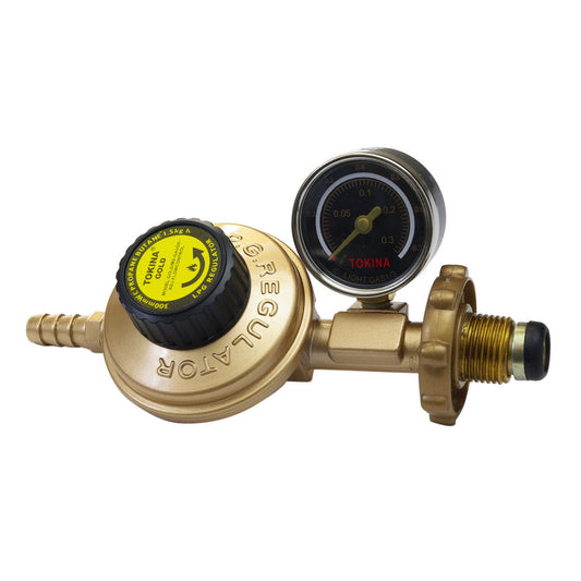 TOKINA Gold Series LPG Regulator with Gauge (Small)
