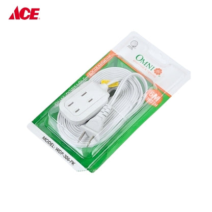 OMNI Dual Portable Extension Cord Set 6M WDP-306-PK