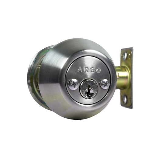 ARGO Double Cylinder Deadbolt Satin Stainless
