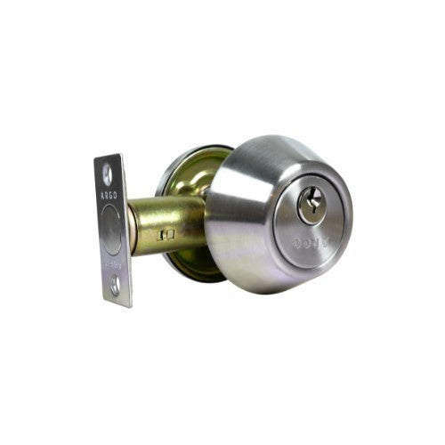 ARGO Single Cylinder Deadbolt Satin Stainless Steel