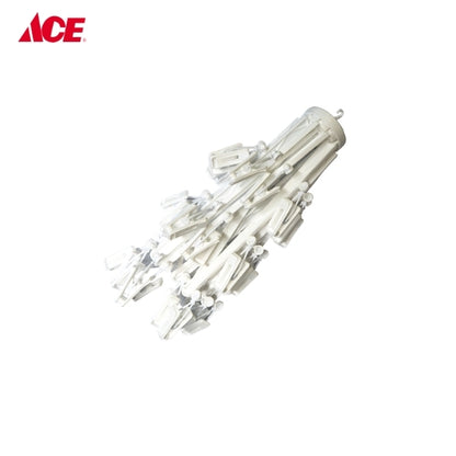 CASCADE Umbrella Hanger with 36 Clips - White (GC-3232G)