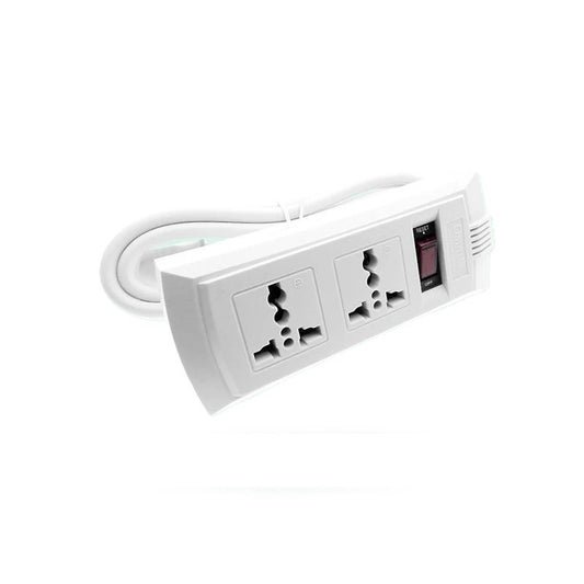 OMNI Universal Outlet Extension Cord 2Gang With Switch WEU 102 PK