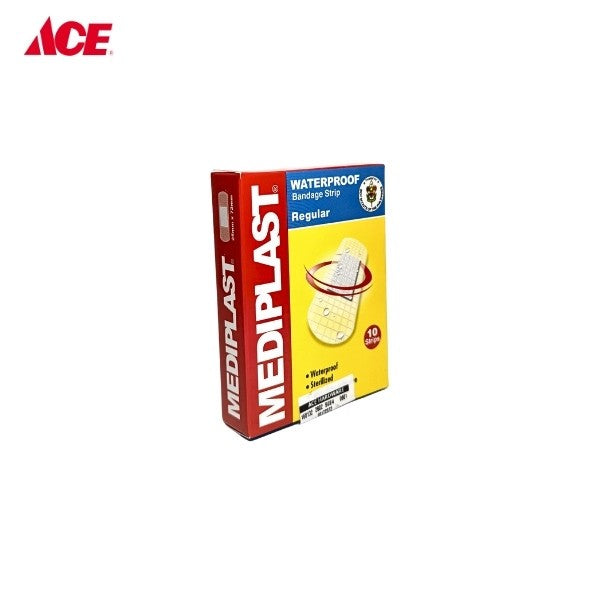 MEDIPLAST Waterproof Bandage Strip (10 Strips)