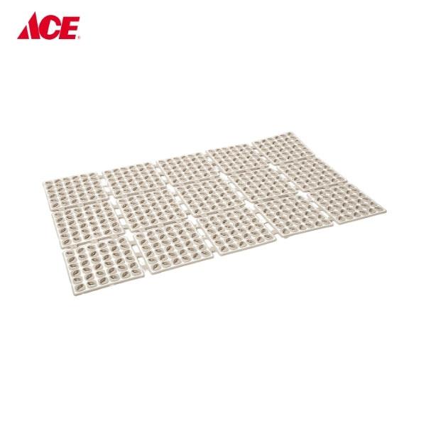 CASAMIA 66x40cm Foldable Bathmat - Khaki (FB-03)