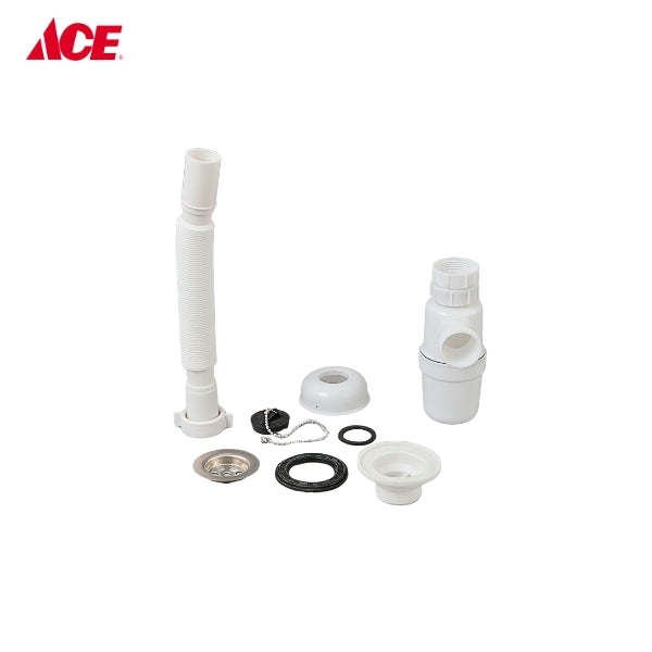 ROSCO Lavatory Bottle Trap Flex Tube with PO Plug (RO-903B)