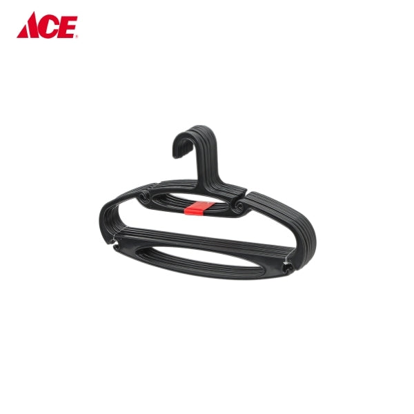 HOMESTYLE Slim Dynamic Hanger - Black 6pcs (HS 192)