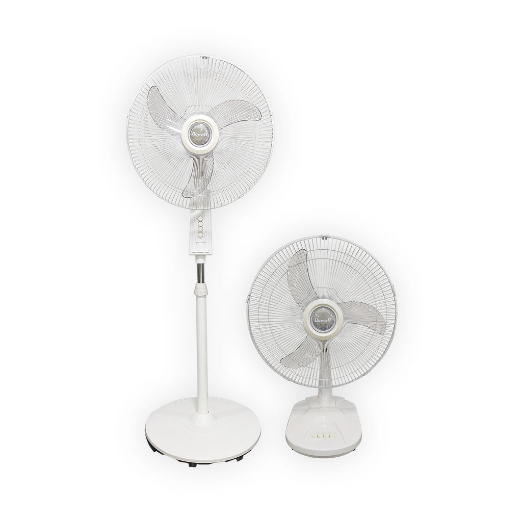 DOWELL Stand Fan 16-Inch STFB26-26A and Desk Fan 16-Inch TFB26-16A BUNDLE