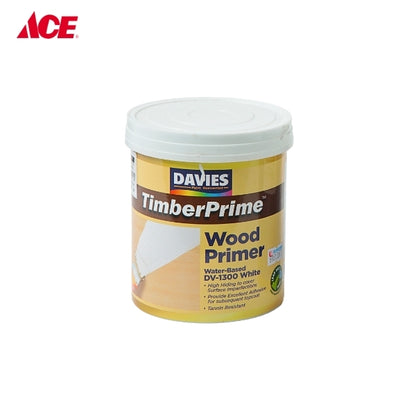 DAVIES 1L Water-Based Wood Primer - White (DV-1300)