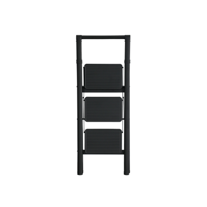 HOMER 3-Step Steel Ladder - Black (HOMLSSL03B)