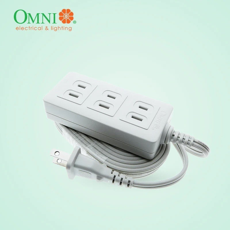 OMNI Extension Cord Set 3Gang 4M 10A WEE 003