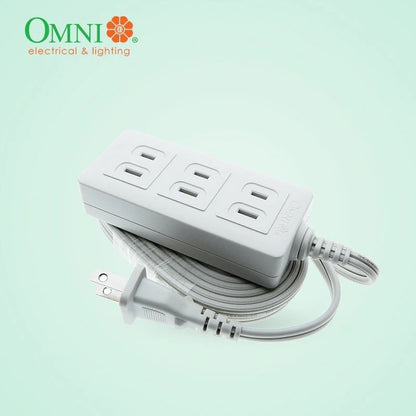 OMNI Extension Cord Set 3Gang 4M 10A WEE 003