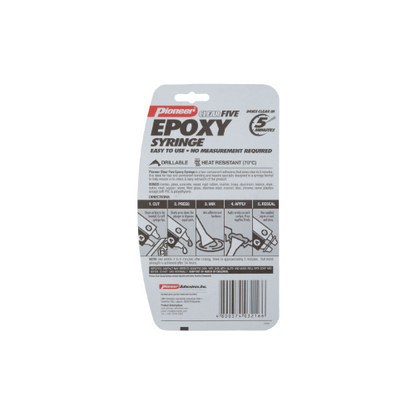 PIONEER Clear 5 Epoxy Syringe (PAIFGT00068)