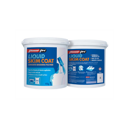 PIONEER PRO 4kg Pail Liquid Skimcoat