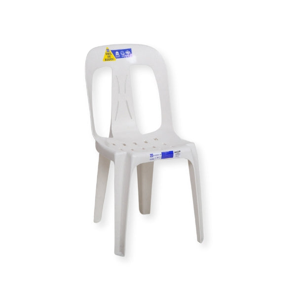 URATEX Monoblock 101 Classic Chair - Marble White